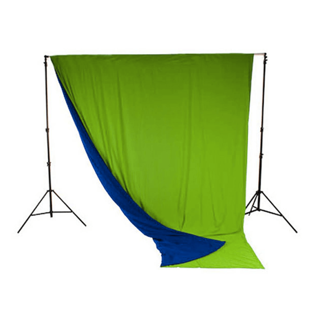 FOND CHROMAKEY TISSU 3x7M VERT & BLEU LASTOLITE