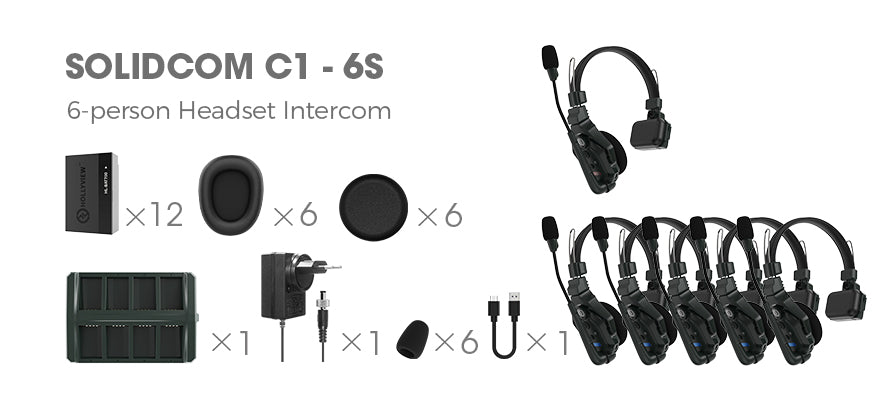 INTERCOM HOLLYLAND SOLIDCOM C1-6S