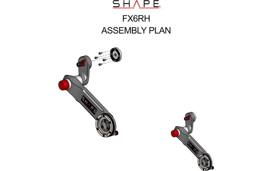 EXTENSION POIGNÉE SHAPE FX6